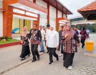 Gubernur Khofifah Resmikan Rehabilitasi Sarpras SMANOR Sidoarjo