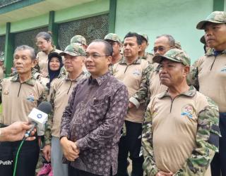 Bakesbangpol Jatim Ingatkan Ancaman Radikalisme pada Diklat Bela Negara FPK