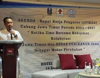 Buka Rakerda ISPIKANI Jatim, Kepala DKP Dorong Sinergi Hadapi Tantangan Perikanan