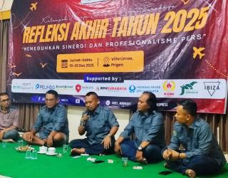 Ketua PWI Jatim Minta Pokja Judes Tetap Jaga Marwah Wartawan