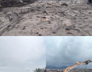 Pasca Erupsi Genung Semeru, Dinas Pusda Jatim Pulihkan Akses Material Vulkanik