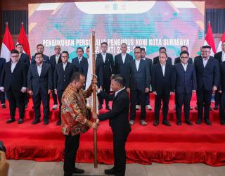 Arderio Hukom Usung Ambisi Besar Majukan KONI Surabaya