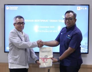 PLN UIP JBTB dan Kantah Pasuruan Tuntaskan 27 Sertifikat
