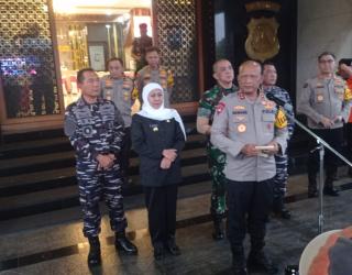 Jelang Nataru, Polda Jatim Terjunkan 14 Ribu Personel Gabungan