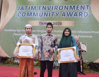 Pondok Pesantren Ra’iyatul Husnan Asrama KH Saiful Haq  Bondowoso Raih Penghargaan Eco Pesantren