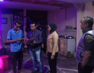 Polwan Presisi Jenggala Sidoarjo Gelar Patroli Tempat Hiburan 