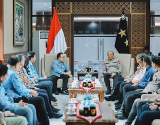 Apindo Jawa Timur Gandeng Polda Jatim Jaga Iklim Usaha Tetap Kondusif