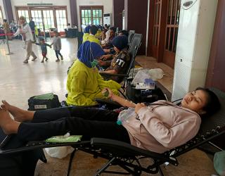 Pelindo Marine Service–PMI Surabaya Gelar Donor Darah, Jaga Ketersediaan Stok