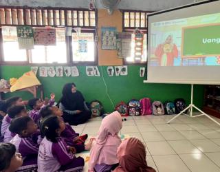 FEB Unair Bangun Pojok Baca di Jombang, Dorong Minat Baca Anak Usia Dini