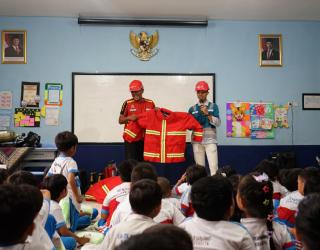 PDS Ajak Anak-anak Kenali Bahaya Api Lewat Simulasi