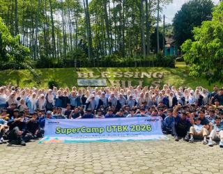 Jelang Hadapi UTBK Siswa Smamio GKB Gresik Ikut Supercamp. Ini Tujuannya ‎