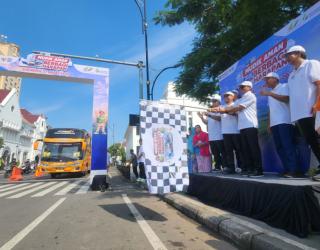 Mudik Gratis SGN : 400 Pemudik Diberangkatkan ke 6 Kota