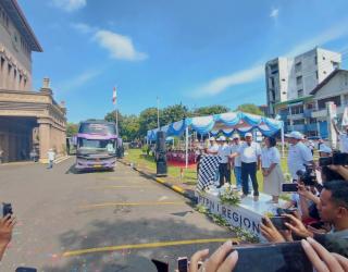 Mudik Gratis PTPN I Regional 5 Berangkatkan 600 Pemudik