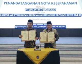 Bank UMKM Jatim dan BPN Jatim Perluas Akses Kredit Usaha Berbasis Sertifikat Tanah