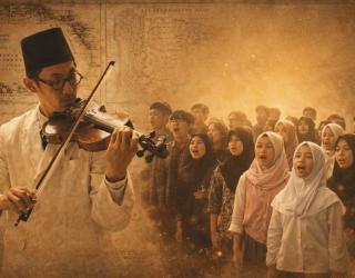 Gelora Indonesia Raya di Hari Musik Nasional 2026  Mewarnai Makam WR. Supratman ‎