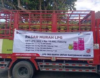 Pertamina Patra Niaga Gelar Operasi Pasar, Salurkan Tambahan LPG 3 Kg Untuk Jember