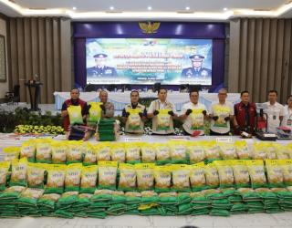 Polda Jatim Ungkap Penipuan Beras Bersubsidi SPHP