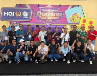 Gardu Citra Harmoni Sidoarjo Tembus 32 Besar di Ajang  Turnamen Domino Nasional Surabaya  ‎
