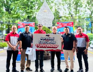 Kecam Aksi Pembegalan Kurir di Bandung, JNE Beri Apresiasi kepada Ksatria JNE 