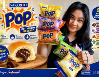 Hadir 7 Varian Baru. Sari Roti POP Siap Ramaikan Pasar Roti Surabaya