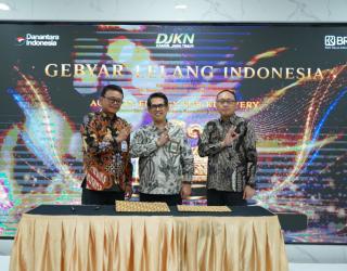 Gebyar Lelang : Kanwil DJKN Jatim & BRI Hadirkan Pameran Artefak Mahkota Meteorit di Surabaya