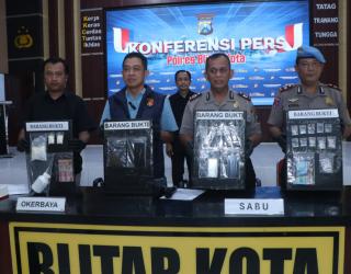 Penangkapan Kasus Narkotika Selama Mei di Blitar, Tersangkanya 14 Orang