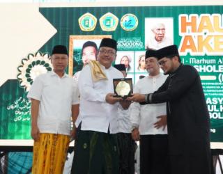 Ali Mufthi Ajak Generasi Santri Meneladani KH Sholeh Nahrawi & Siap Menjadi Abdi Rakyat