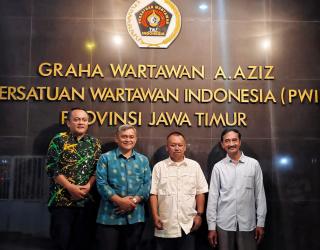 Hasil Diskusi Ketua PWI Jatim.  Bakorwil Malang Bangun Nerasi Menuju Kawasan Malang Megapolitan