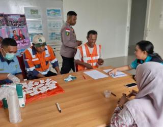 Terminal Peti Kemas Merauke Perkuat Lingkungan Kerja Bebas Narkoba