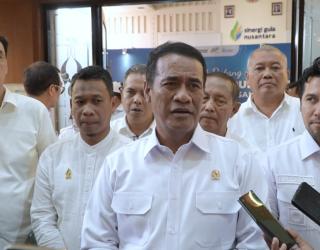Mentan Amran Minta Swasembada Gula Rampung 2 Tahun, SGN Kebut Program Bongkar Ratoon.