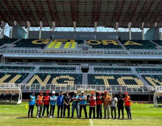 PLN Kawal Keandalan Listrik Piala Presiden Elite 2026 di Stadion GBT Surabaya
