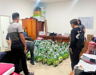 Polda Babel Sita 1,6 Ton Timah Pasir Ilegal di Belitung