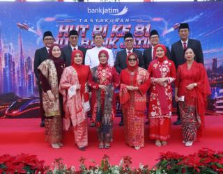Semangat Fly Higher Warnai HUT Ke-65 Bank Jatim, Perkuat Transformasi Berkelanjutan