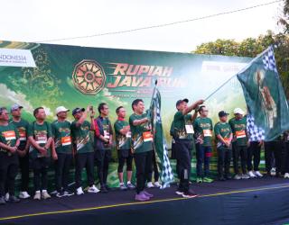 BI Jatim Dukung Ekonomi Kreatif dan Sport Tourism Lewat Rupiah Java Run 2026