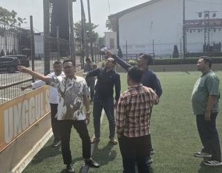 Jelang Turnamen Mini Soccer Piala Bahlil Ladahalia 2026, Golkar Jatim Pastikan Kesiapan Venue