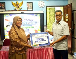PDS Bangkitkan Budaya Membaca di SD Al Istiqomah di Tengah Gempuran AI