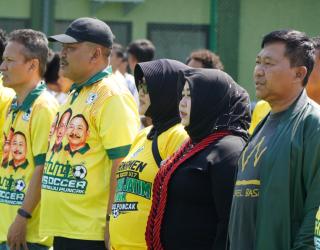Bahlil Mini Soccer Zona Madiun Raya Resmi Bergulir, Dibuka Laga Golkar Vs PKB