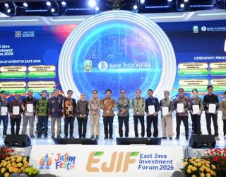 EJIF 2026 : Jatim Tawarkan 28 Proyek Senilai Rp73,7 Triliun