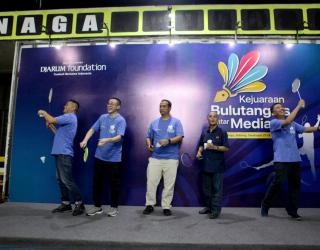 Tantangan Berat Dihadapi Tiga Juara Kejuaraan Bulu Tangkis Antar Media 