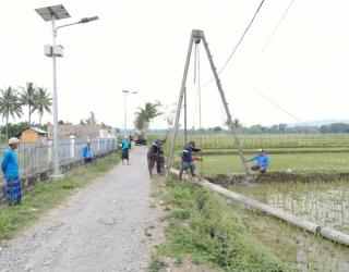 Sempat di Keluhkan Warga Soal Tiang Listrik. PLN Respon Cepat Pasang 12 Titik Tiang Listrik Baru