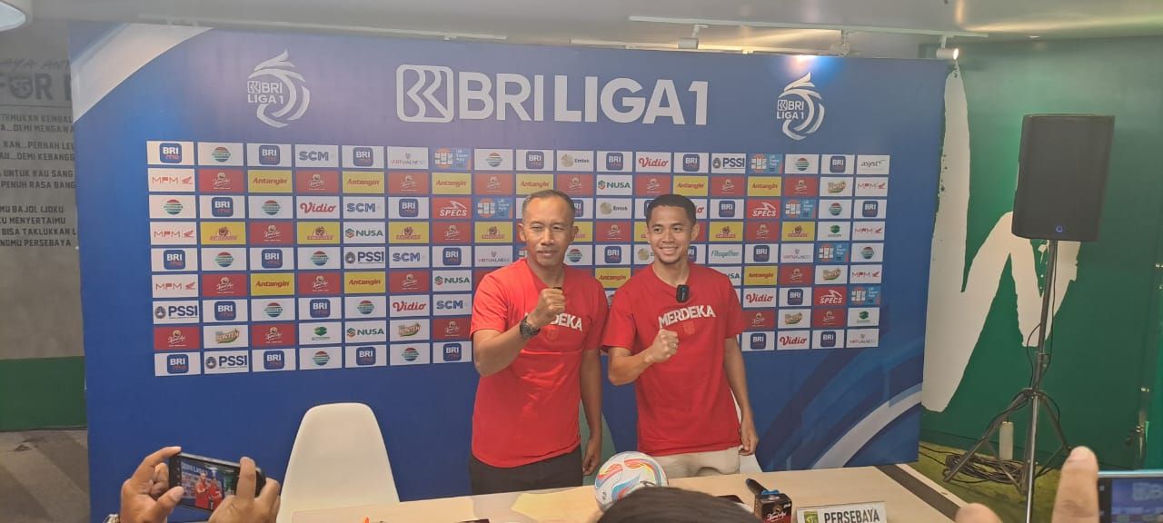 tuan rumah Persebaya Surabaya menghadapi juara bertahan PSM Makassar. ( Foto: Jatimkini.com / Alvian Yoananta )