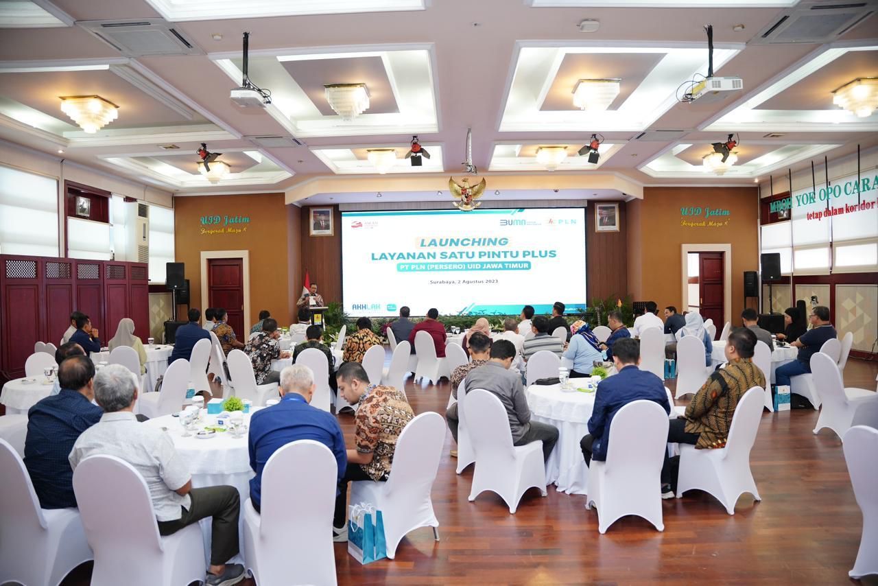 PT PLN (Persero) Unit Induk Distribusi (UID) Jawa Timur meluncurkan Layanan Satu Pintu (LSP) Plus. (PLN for Jatimkini.com)