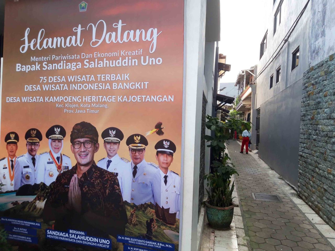 Sudut gang di Kayutangan Heritage yang bersih dan sehat. Foto : Dok. Jatimkini