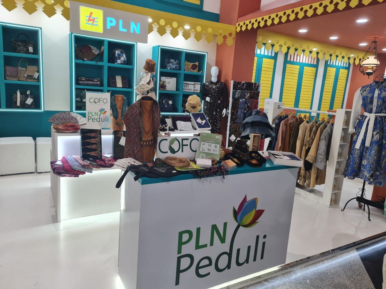 Gerai PLN di INACRAFT. (Foto: PLN for Jatimkini.com)