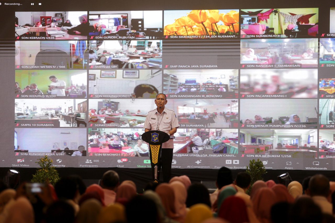 Pemkot Surabaya cegah kenakalan remaja untuk itu Pemkot Surabaya  siap wadahi potensi siswa ( Foto : Dok. Pemkot Surabaya for Jatimkini.com )