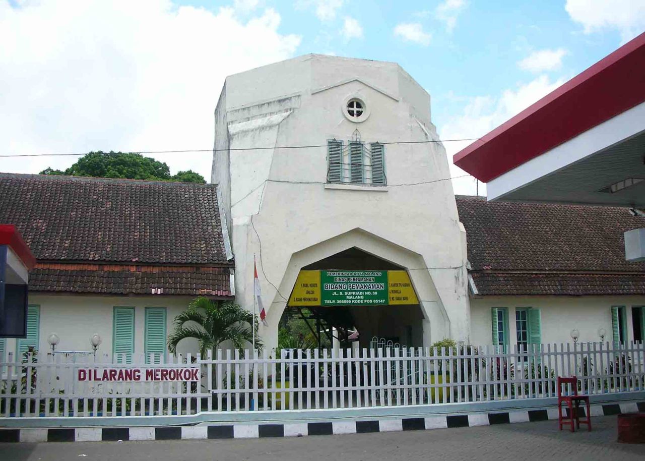 Tempat Pemakaman Umum Sukun atau Kuburan Londo, Kota Malang, Jawa Timur. Foto : Jatimkini/Bagus Suryo