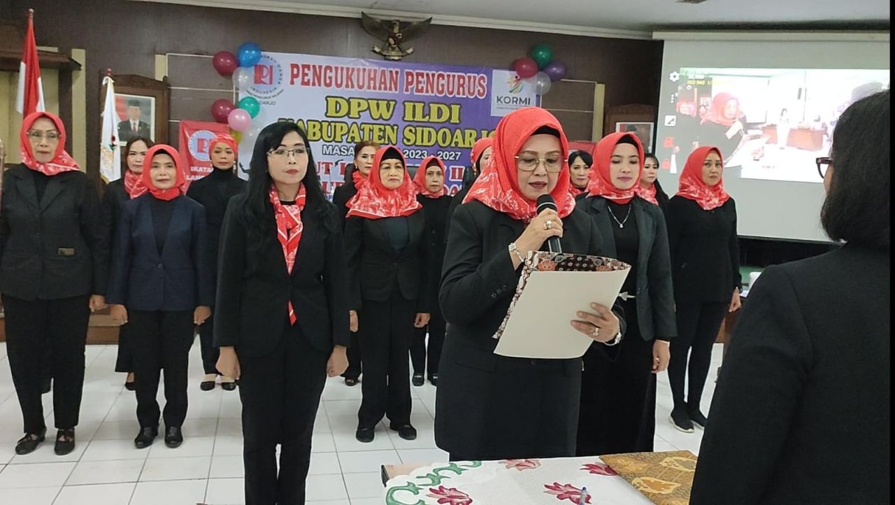 Roda organisasi DPW Ikatan Langkah Dansa Indonesia (ILDI) Kabupaten Sidoarjo terus berjalan ( Foto : Dok ILDI for Jatimkini.com )
