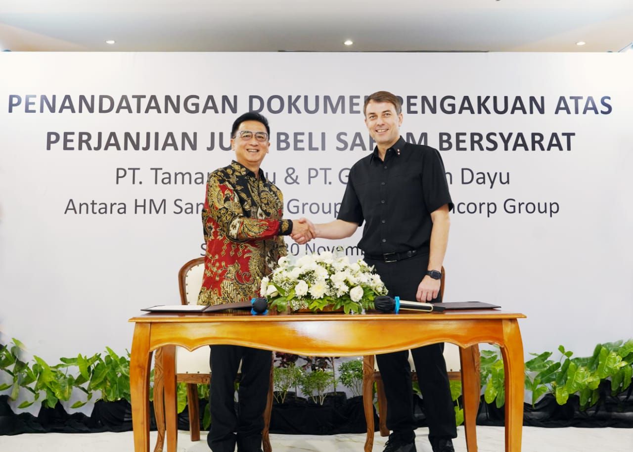 Dianggap potensi bisnis property Tanrise Property Resmi Akusisi Taman Dayu. ( Foto : Jatimkini.com / Alvian Yoananta )