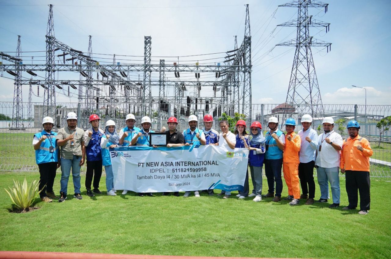 PLN sambung 298 pelanggan besar dengan total daya 289,5 MVA. (Foto: PLN for Jatimkini.com)