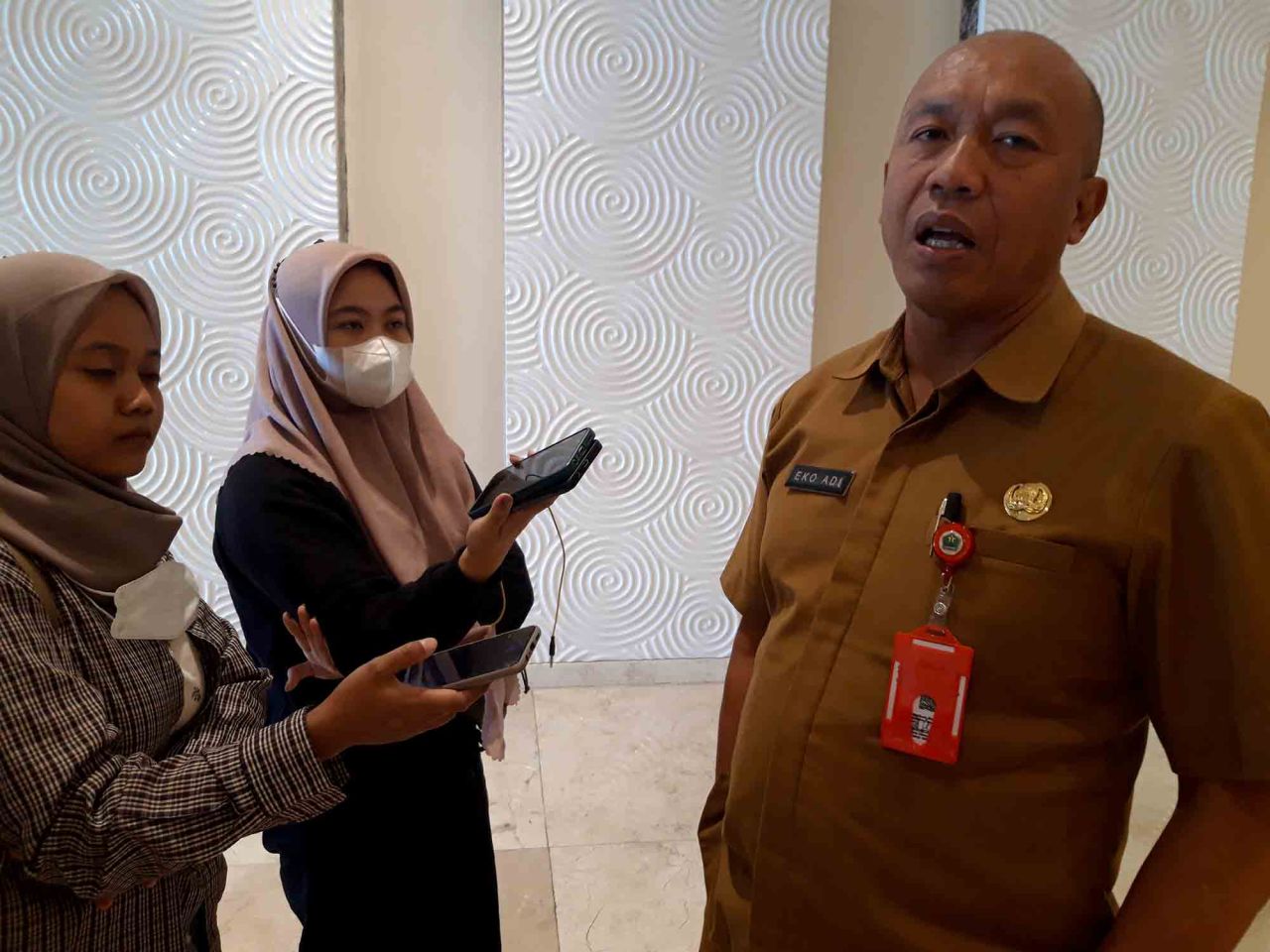 Kepala Disperindag Kota Malang Eko Sri Yuliadi. Foto : Jatimkini/Bagus Suryo